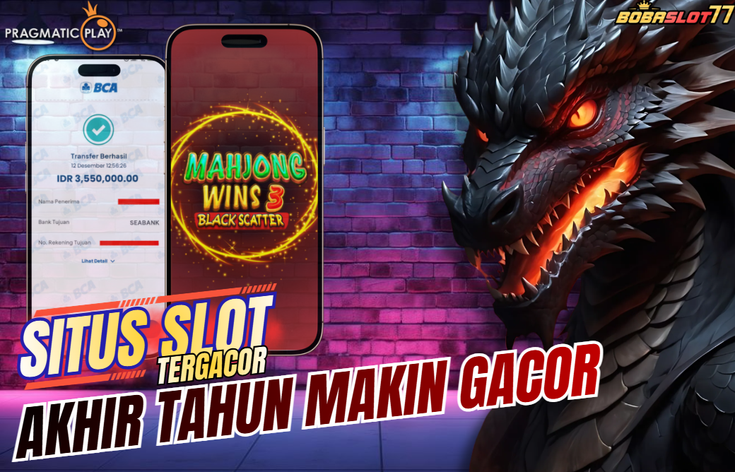Selamat kepada user id : jo*****77 Wede Rp 5.000.000 di Game MAHJONG WINS 3 PRAGMATIC PLAY Cair Gk Sampe 1 Menit! Menang Mudah di Bobaslot77